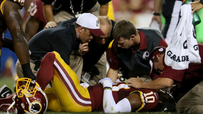 Redskins player: How do you keep sending RG3 out there?